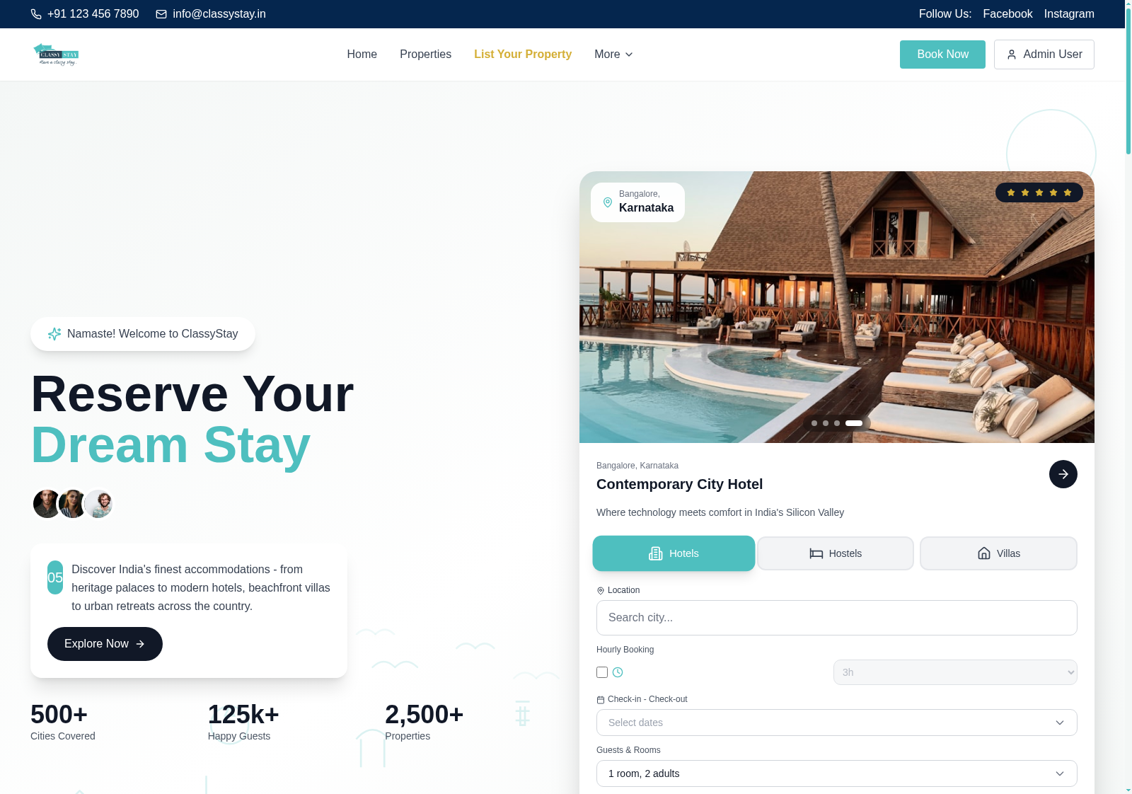 ClassyStay